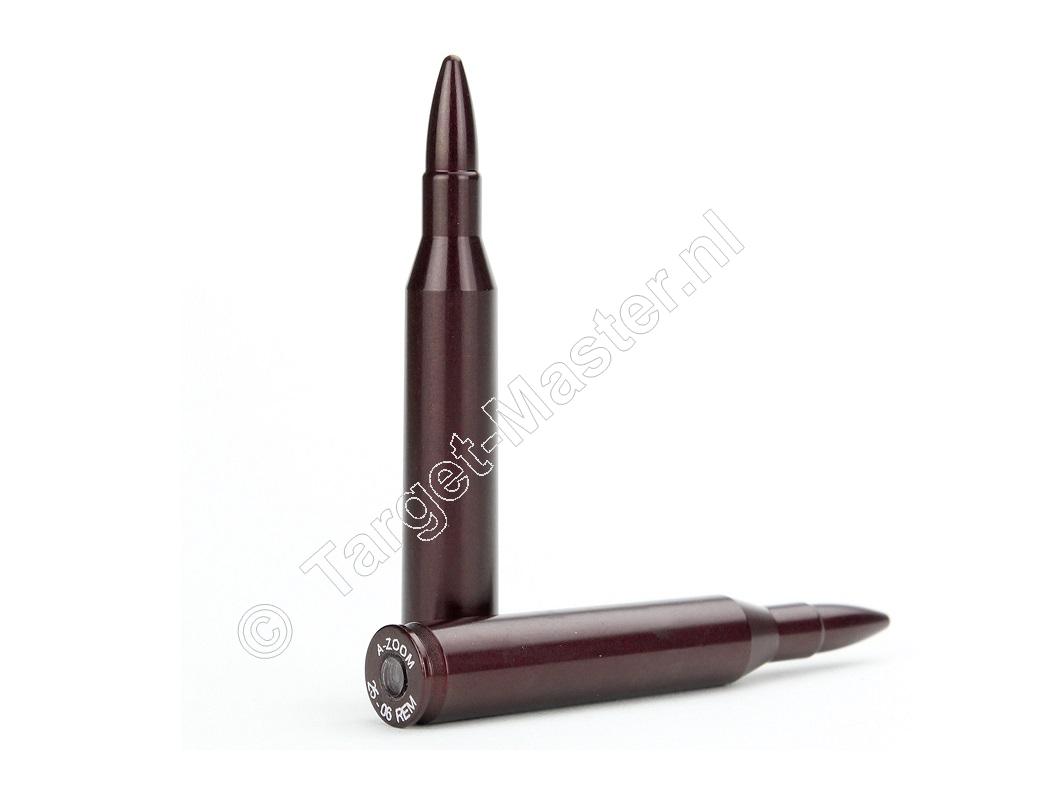 A-Zoom SNAP-CAPS .25-06 Remington Dummy Oefen Patronen verpakking 2